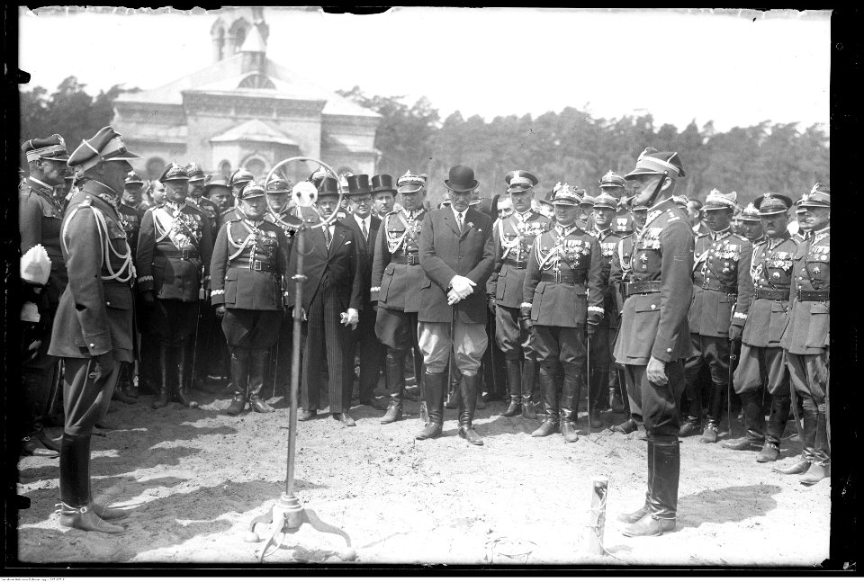 Narcyz Witczak-Witaczyński - 15. rocznica bitwy pod Krechowcami. Obchody w Augustowie (107-457-7)