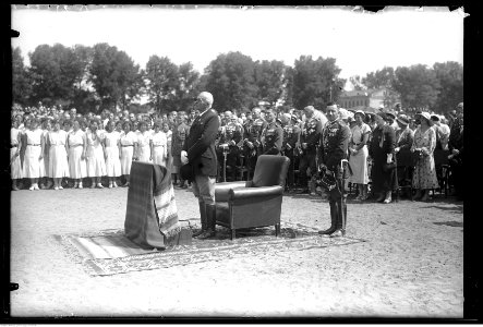 Narcyz Witczak-Witaczyński - 15. rocznica bitwy pod Krechowcami. Obchody w Augustowie (107-457-4)