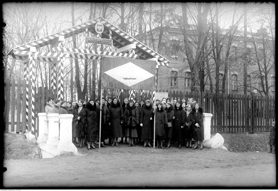 Narcyz Witczak-Witaczyński - Antyniemiecki pochód w Garwolinie (107-515-1)
