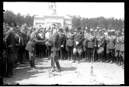 Narcyz Witczak-Witaczyński - 15. rocznica bitwy pod Krechowcami. Obchody w Augustowie (107-457-8)