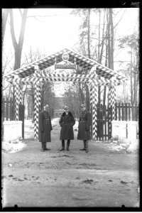 Narcyz Witczak-Witaczyński - Gen. Boleslaw Wieniawa-Długoszowski na inspekcji w 1 Pułku Strzelców Konnych w Garwolinie (107-486-1)