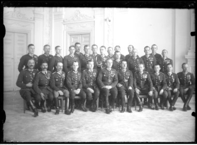 Narcyz Witczak-Witaczyński - Grupa oficerów 1 Pułku Szwoleżerów (107-932-1)