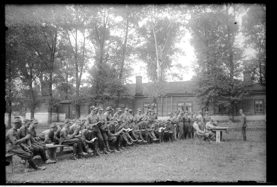 Narcyz Witczak-Witaczyński - Egzamin w szkole podoficerskiej (107-662-4)