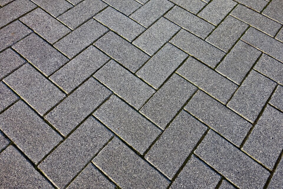 Stone surface brick work