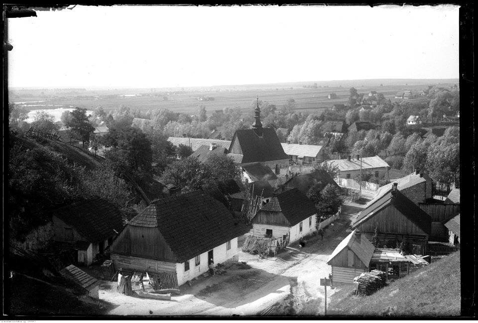 Narcyz Witczak-Witaczyński - Marsz 1 Pułku Strzelców Konnych do Krakowa - pobyt w Iłży (107-587-3)
