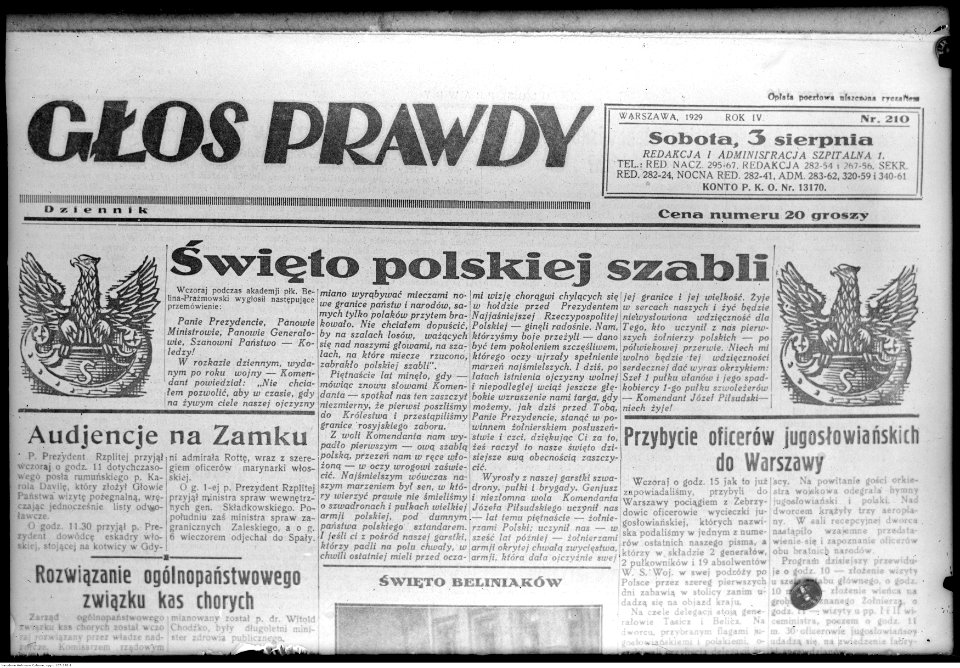 Narcyz Witczak-Witaczyński - Materiały towarzyszące jubileuszowi 15-lecia wyruszenia ułańskiej siódemki Beliny - Prażmowskiego. (107-270-1)