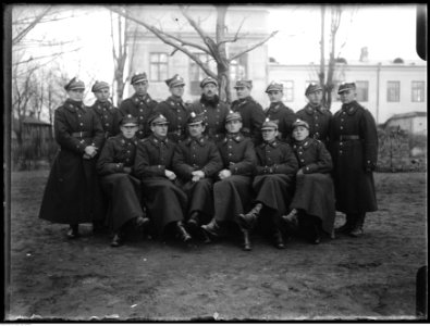 Narcyz Witczak-Witaczyński - Koszary przy ulicy 29 Listopada w Warszawie - fotografie sytuacyjne (107-45-3)