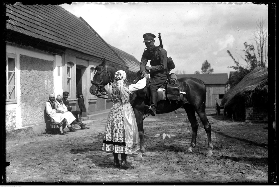 Narcyz Witczak-Witaczyński - Obóz ćwiczebny 1 Pułku Szwoleżerów (107-334-43)