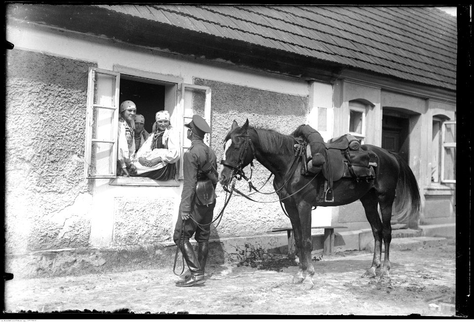 Narcyz Witczak-Witaczyński - Obóz ćwiczebny 1 Pułku Szwoleżerów (107-334-42)