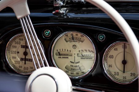 Dashboard bmw oldtimer
