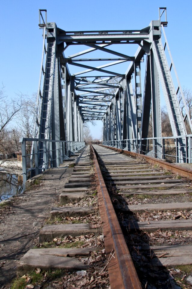 Trains railway the way