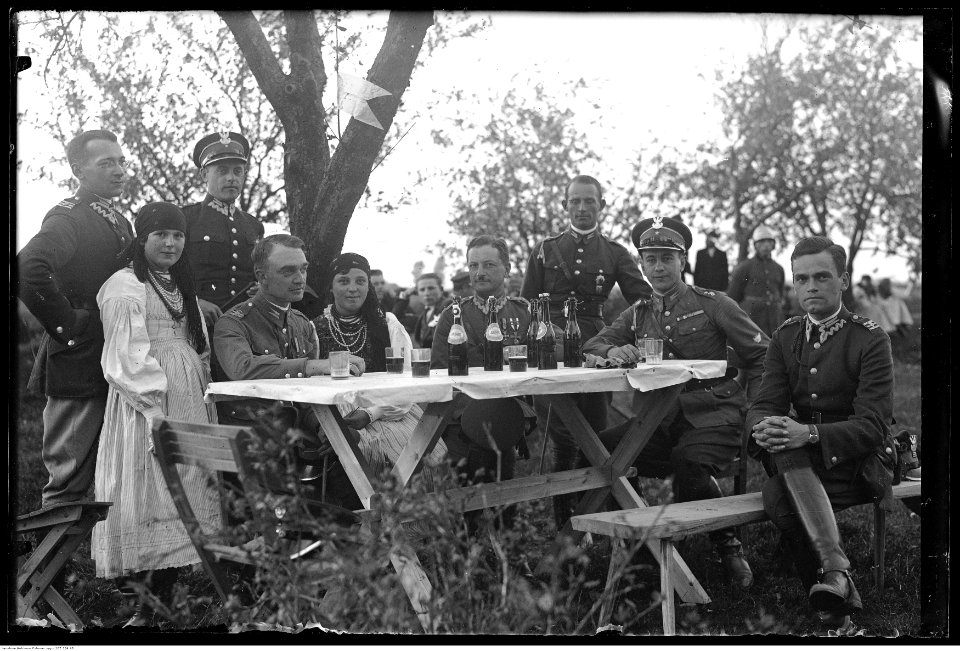Narcyz Witczak-Witaczyński - Obóz ćwiczebny 1 Pułku Szwoleżerów (107-334-48)