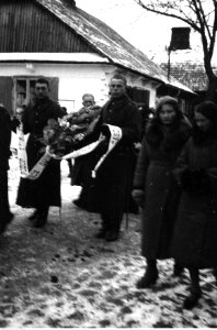 Narcyz Witczak-Witaczyński - Pogrzeb plutonowego Stanisława Seweryna z 1 Dywizjonu Żandarmerii (107-1104-16)