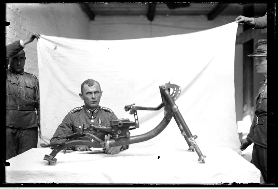 Narcyz Witczak-Witaczyński - Podstawa do ciężkiego karabinu maszynowego (107-186-3)
