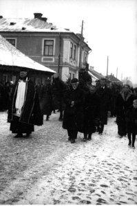 Narcyz Witczak-Witaczyński - Pogrzeb plutonowego Stanisława Seweryna z 1 Dywizjonu Żandarmerii (107-1104-5)