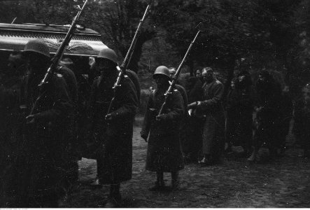 Narcyz Witczak-Witaczyński - Pogrzeb z udziałem wojska (107-1036-5)