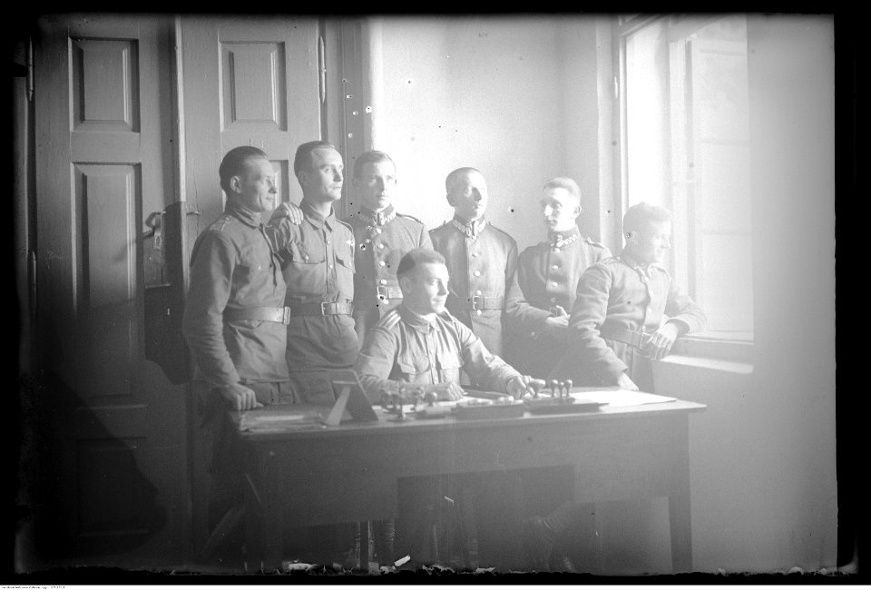Narcyz Witczak-Witaczyński - Pracownicy adiutantury Biura Szyfrów Ministerstwa Spraw Wojskowych (107-151-1)