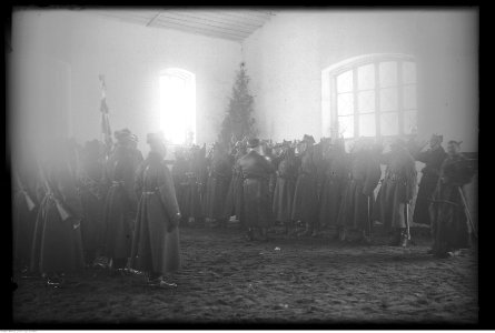 Narcyz Witczak-Witaczyński - Przysięga rekrutów rocznik 1912 w 1 Pułku Strzelców Konnych (107-605-3)