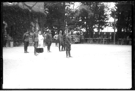 Narcyz Witczak-Witaczyński - Przysięga rezerwistów przybyłych do 1 Pułku Strzelców Konnych w dniu 24.08.1939 (107-913-1)