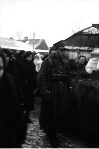 Narcyz Witczak-Witaczyński - Pogrzeb plutonowego Stanisława Seweryna z 1 Dywizjonu Żandarmerii (107-1104-22)