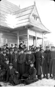 Narcyz Witczak-Witaczyński - Poświęcenie wartowni w 1 Dywizjonie Artylerii Konnej (107-348-2)