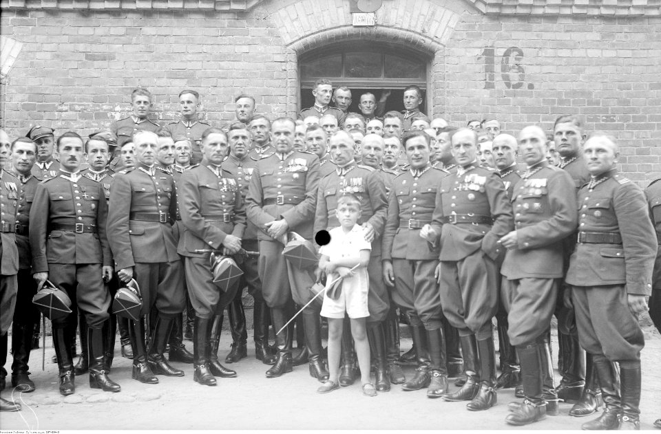 Narcyz Witczak-Witaczyński - Pożegnanie ppłk Józefa Mularczyka w 1 Pułku Strzelców Konnych (107-854-3)