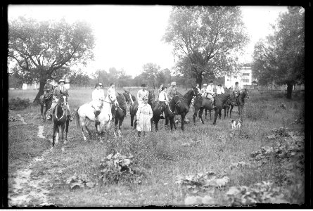 Narcyz Witczak-Witaczyński - Rajd konny Warszawa - Dęblin (107-539-4)