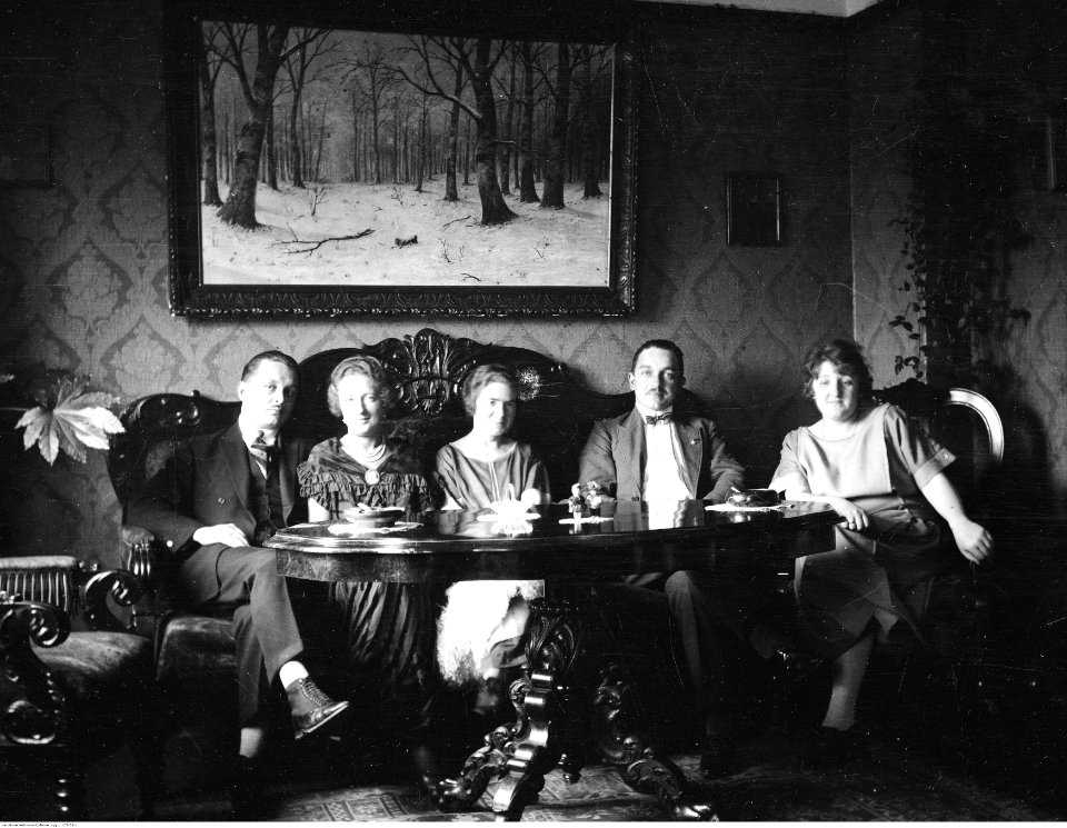 Narcyz Witczak-Witaczyński - Rtm. Edward Dunin-Markiewicz i inne osoby we Władysławowie (107-23-1)