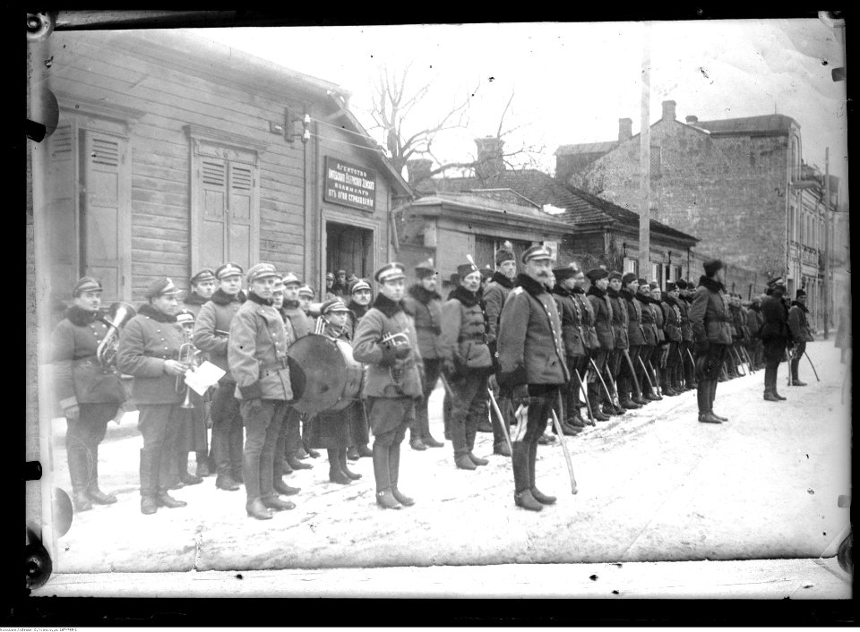 Narcyz Witczak-Witaczyński - Szwadron w Dźwińsku w 1920 roku (107-745-1)