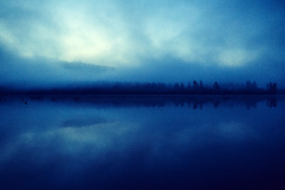 Mist fog night