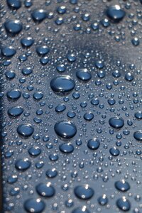 Liquid drop of water rain photo