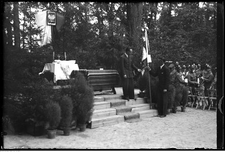 Narcyz Witczak-Witaczyński - Uroczystość dotycząca szkoły rolniczej w Miętnem (107-742-2)