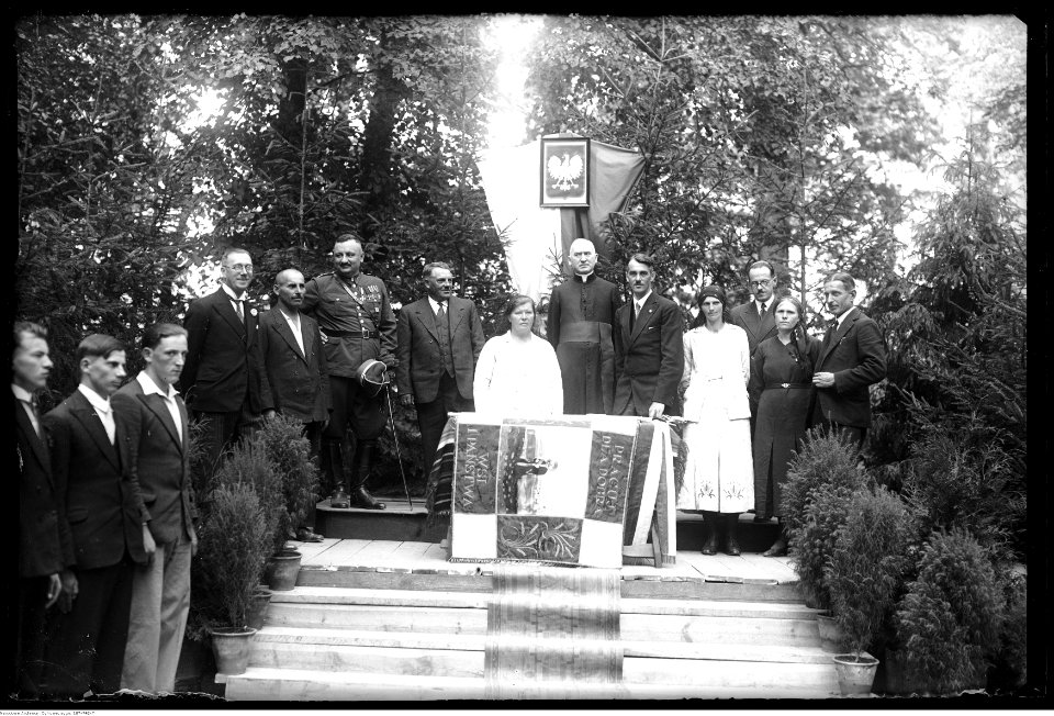 Narcyz Witczak-Witaczyński - Uroczystość dotycząca szkoły rolniczej w Miętnem (107-742-7)