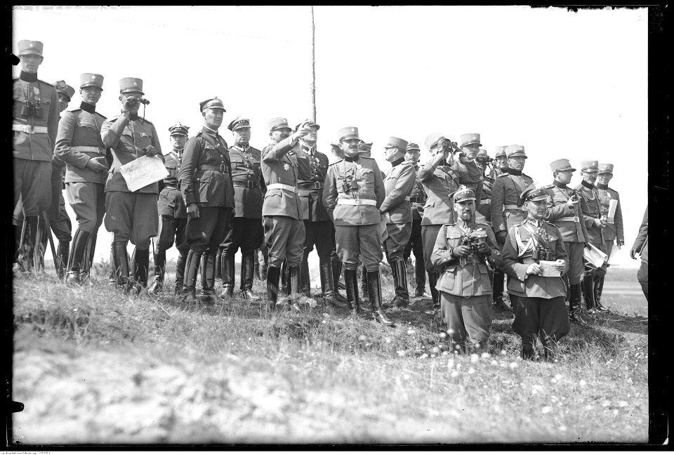 Narcyz Witczak-Witaczyński - Wizyta oficerów jugosławiańskich w Wojsku Polskim (107-263-4)