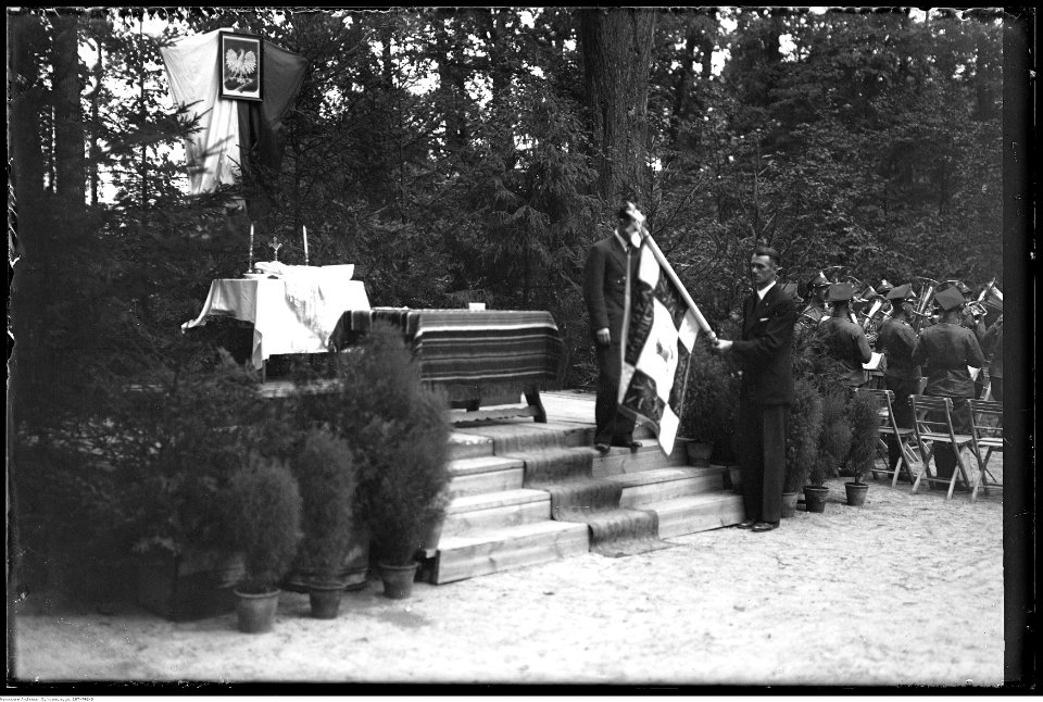 Narcyz Witczak-Witaczyński - Uroczystość dotycząca szkoły rolniczej w Miętnem (107-742-3)