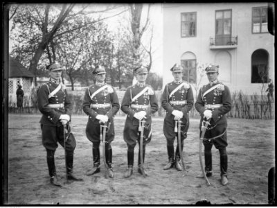 Narcyz Witczak-Witaczyński - Wręczanie chorągwi Oddziałowi Przybocznemu (107-61-19)