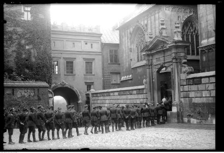 Narcyz Witczak-Witaczyński - Wycieczka wojskowych 1 Pułku Strzelców Konnych do Małopolski (107-736-4)