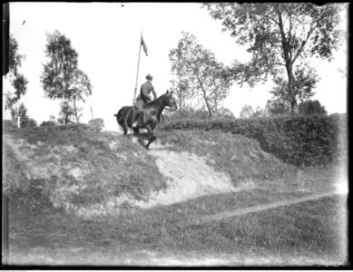 Narcyz Witczak-Witaczyński - Zawody konne w 1 Pułku Strzelców Konnych (107-1101-1)