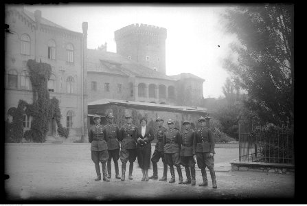 Narcyz Witczak-Witaczyński - Wycieczka wojskowych 1 Pułku Strzelców Konnych do Małopolski (107-736-5)