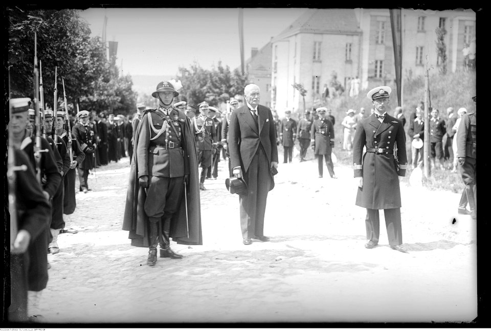 Narcyz Witczak-Witaczyński - Wyjazd do Gdyni na pogrzeb gen. Gustawa Orlicz-Dreszera (107-781-18)
