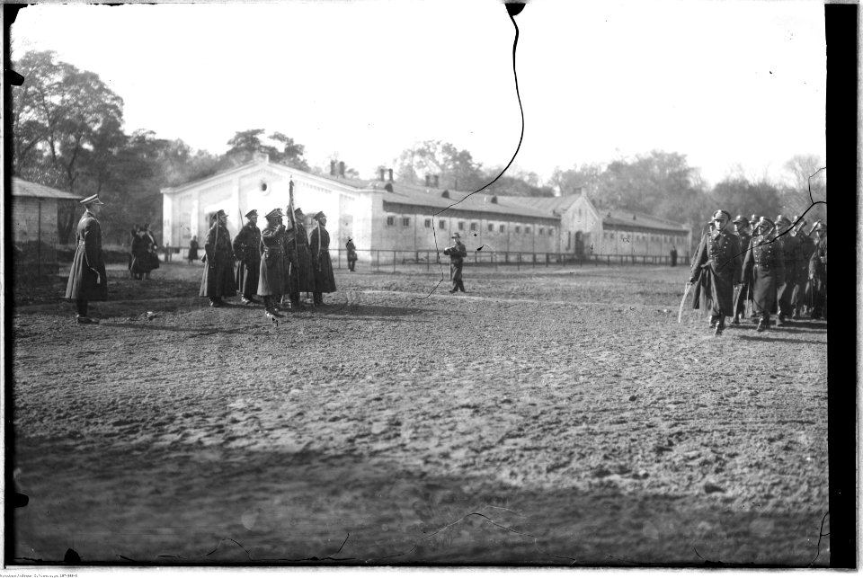 Narcyz Witczak-Witaczyński - Zdawanie sztandaru (107-388-5)