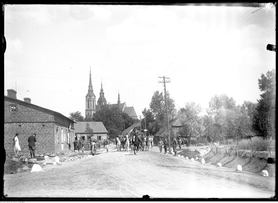 Narcyz Witczak-Witaczyński - Wyjazd trębaczy z Bielska (107-943-1)