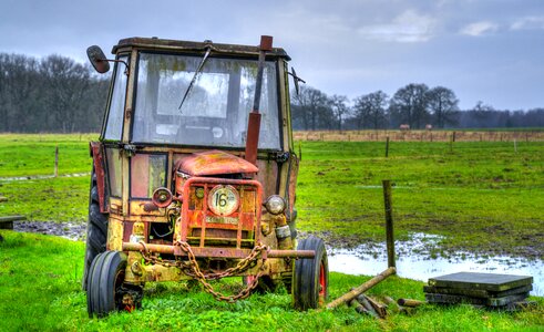 Tractor rural hdr