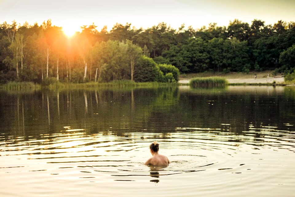 Lake water nature