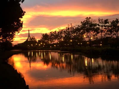 Suan luang evening parks photo