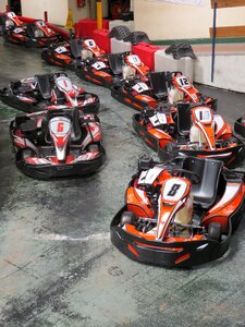 Karting track drive