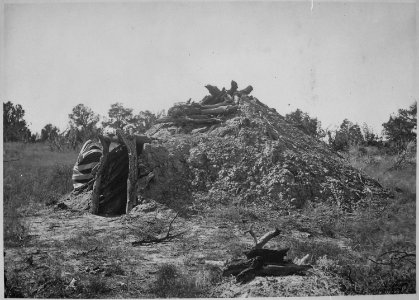 Navaho hogan - NARA - 523673