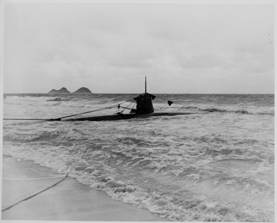 Naval photograph documenting the Japanese attack on Pearl Harbor, Hawaii which initiated US participation in World... - NARA - 295997