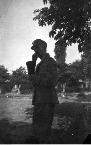 Narcyz Witczak-Witaczyński - Żołnierze Szwadronu Przybocznego w koszarach (107-1059-3)