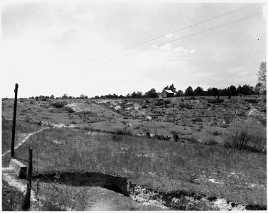 Newberry County, South Carolina. A hillside denuded of trees for pasture lands, which will become p . . . - NARA - 522771